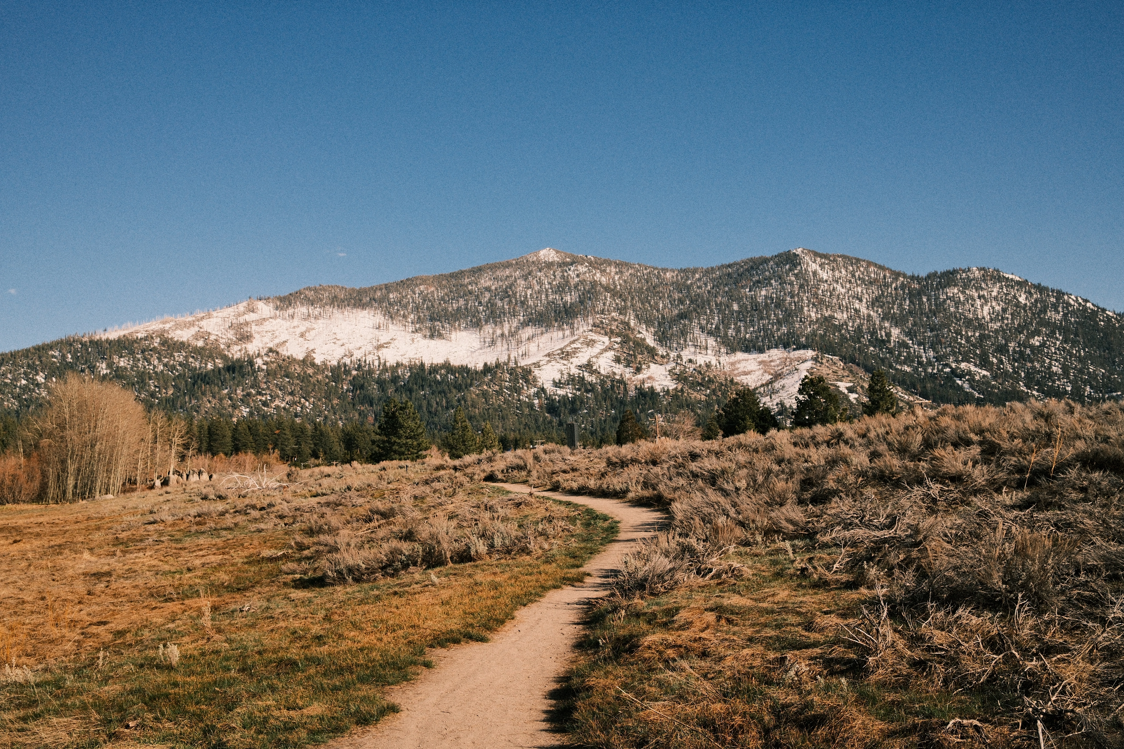 A photo of the East Peak of Heavenly